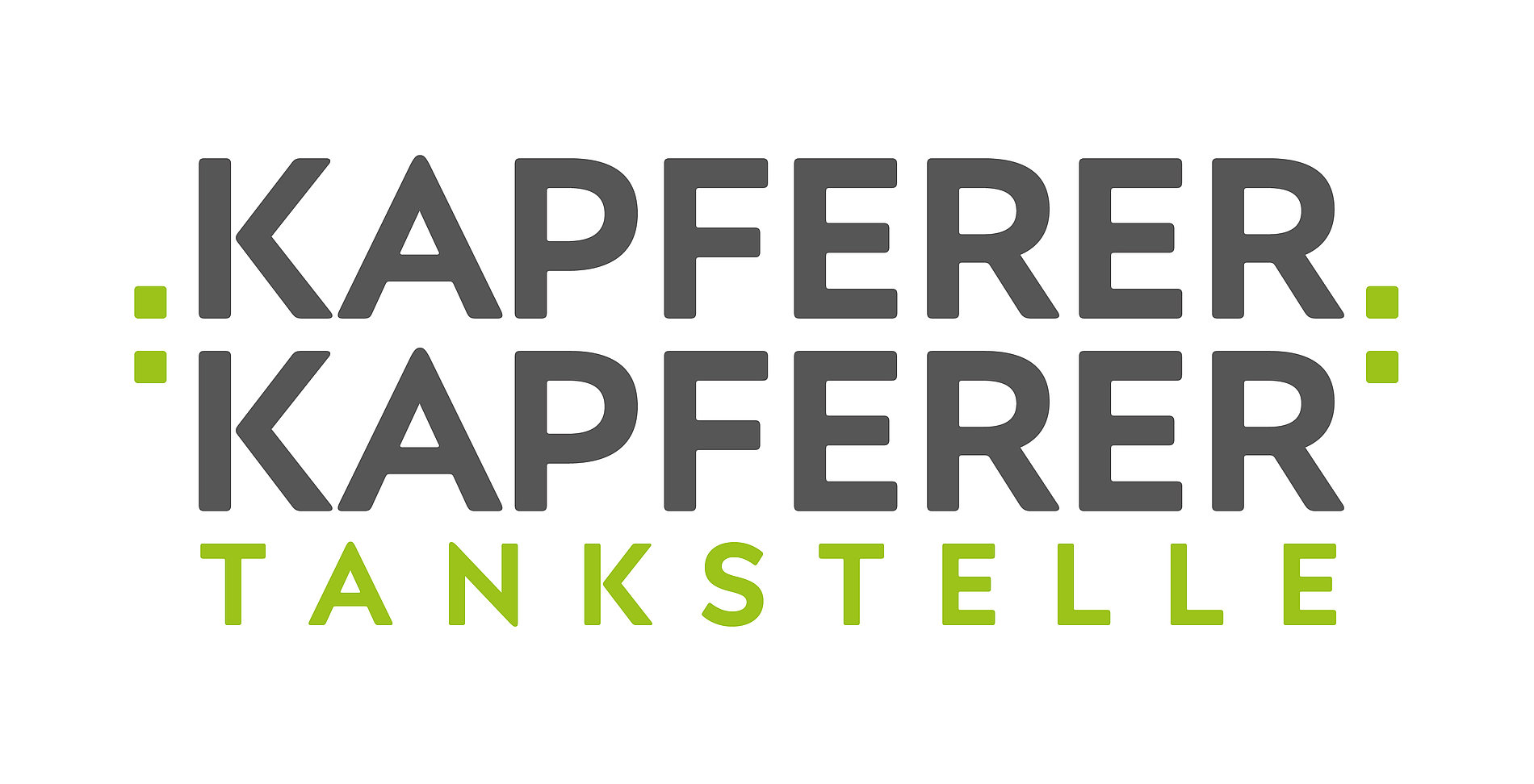 Tankstelle Kapferer und Kapferer Logo